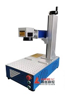 Metal için fiber lazer işaretleme makinesi masaüstü entegre gravür makinesi