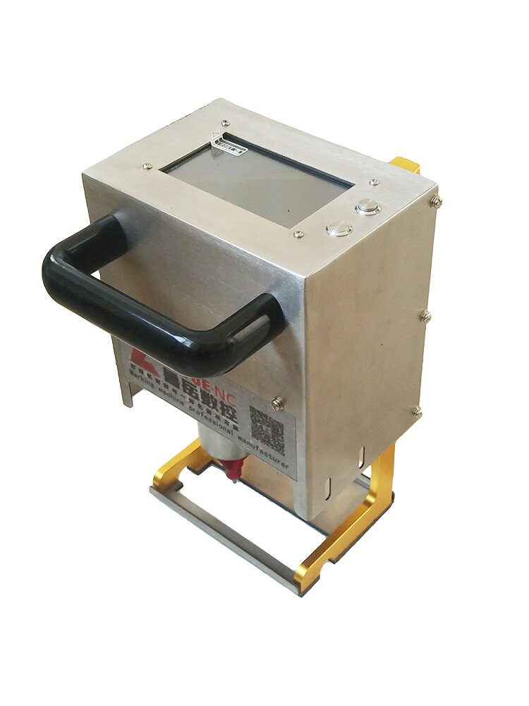 El elektrikli oyma makinesi, raylı çelik damga kodlama makinesi