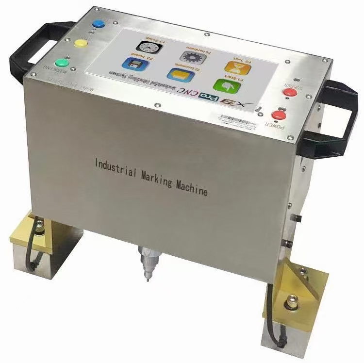 Taşınabilir elektrikli oyma makinesi, çelik boru üzerinde metal oyma makinesi